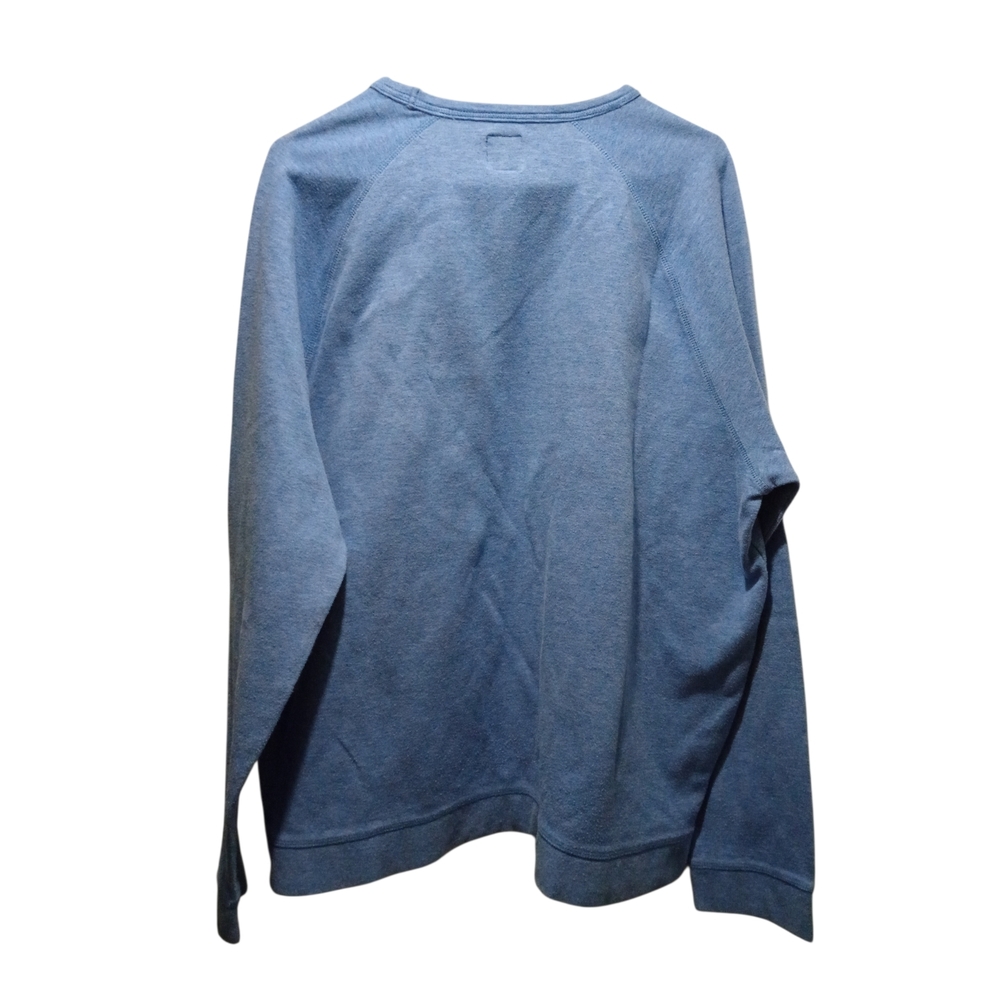 Johnnie O Blue Long Sleeved Crewneck Sweater Casual Comfy Beachy Surfing XL - Picture 5 of 12